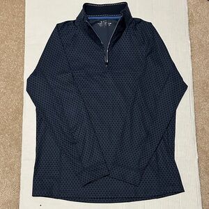 Vineyard Vines Blue Performance Palmetto Men’s Quarter-Zip